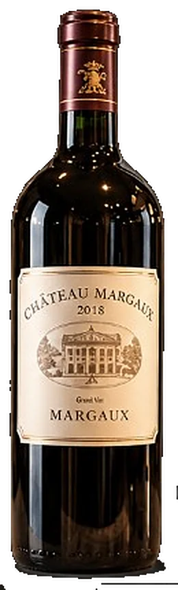 Bottle of Château Margaux 2018